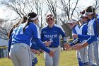 Softball vs UMD  Wheaton College Softball vs U Mass Dartmouth. - Photo by Keith Nordstrom : Wheaton, Softball